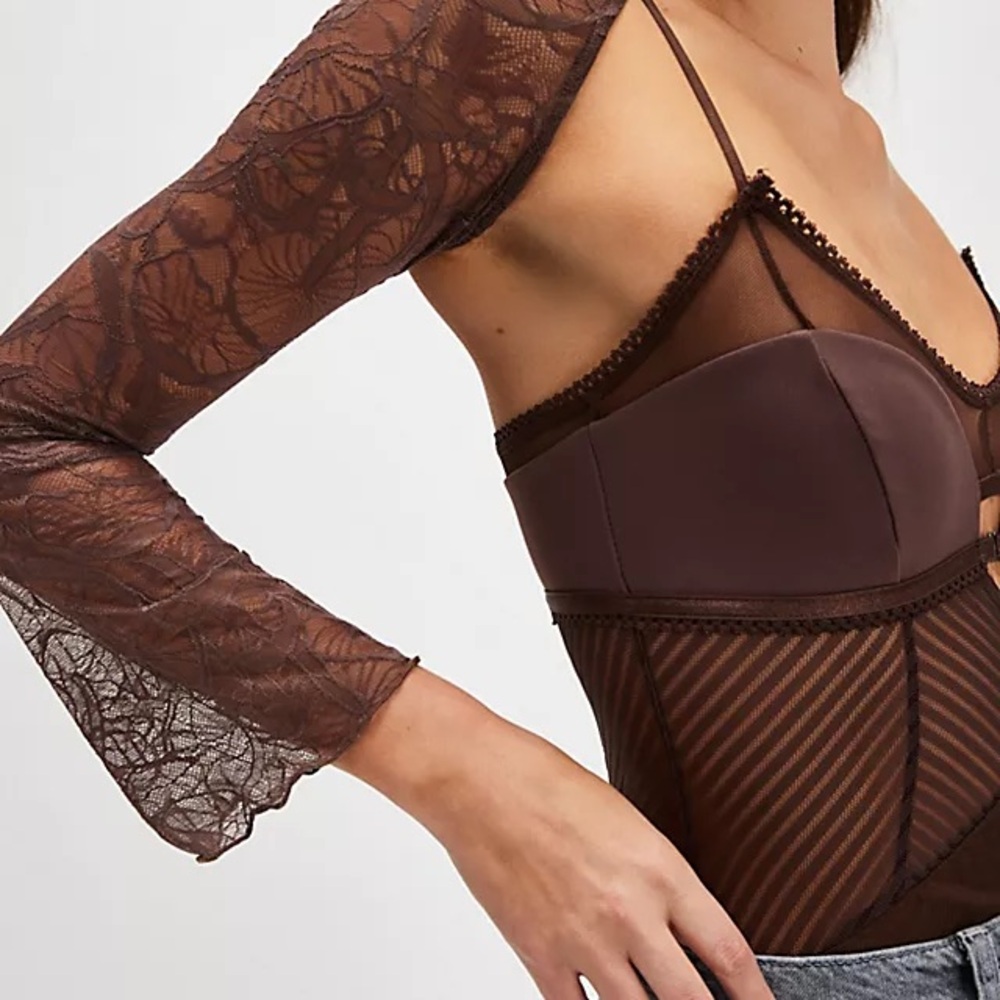 Alice Strappy Lace Bolero Free People